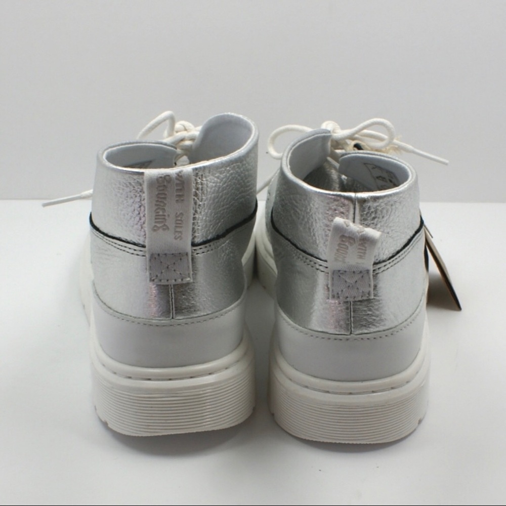 *SOLD* Silver Dr. Martens Jemima Chukka Boots - Picture 4 of 4